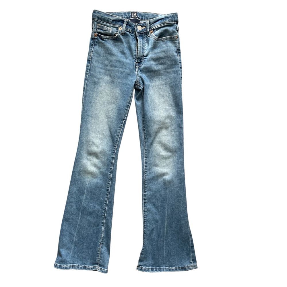 GAP 70’s HIGH RISE FLARE JEANS SIZE 14
